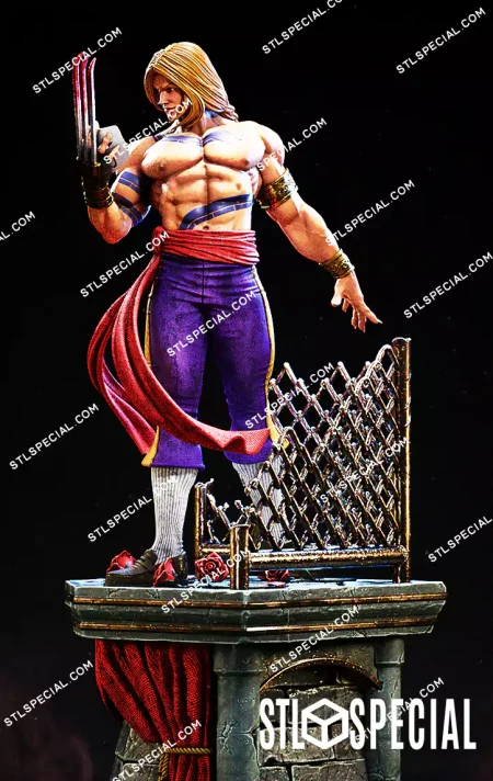 Vega Street Fighter STL 3D Model