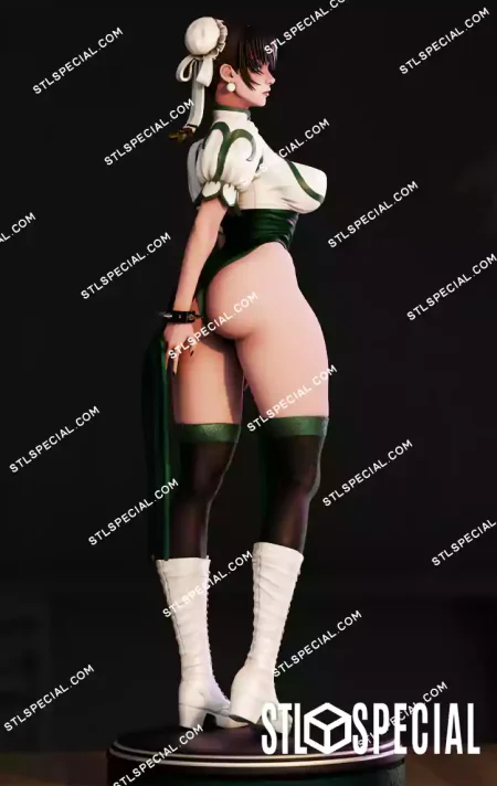 Chun Li STL 3D Model