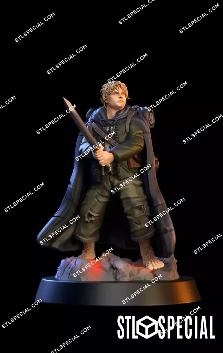 Middle earth Legends Miniature STL 3D Model - Image 9