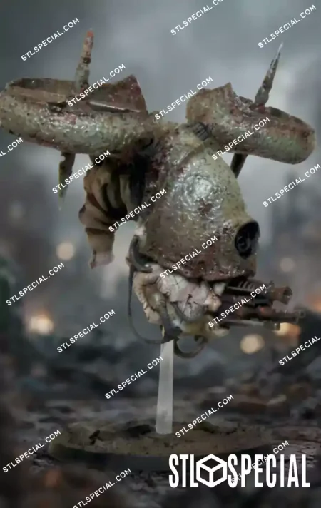 Greater Blight Drone Plague Daemon Engine STL Model