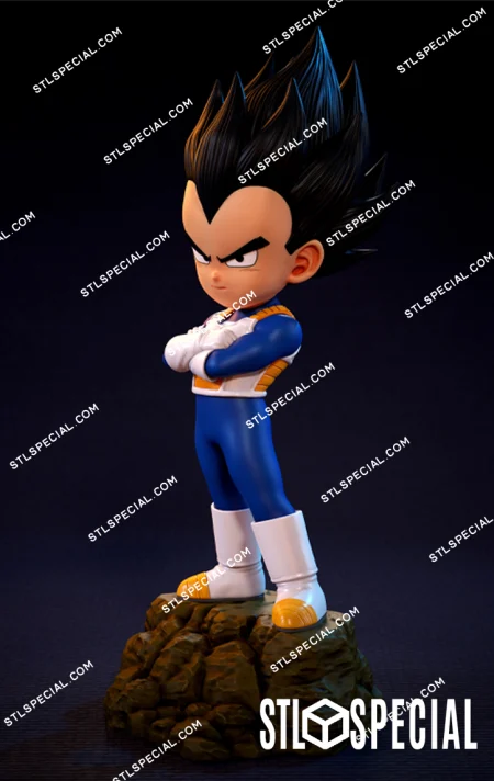 Vegeta Daima STL 3D Model