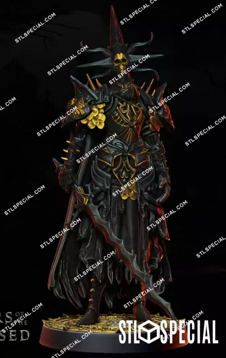 Sorrowful Wraith 5 Pose STL 3D Model