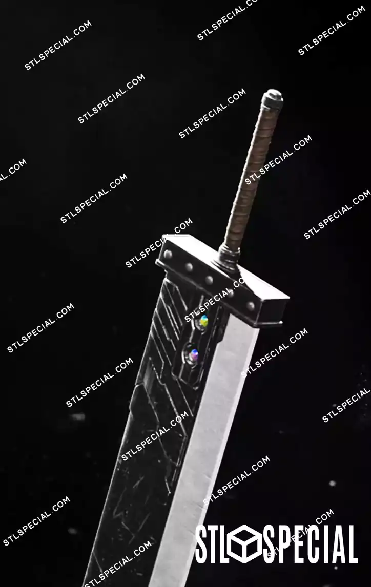 Buster Sword STL files - Image 2