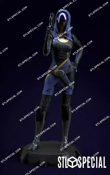 Tali’Zorah Mass Effect STL Files