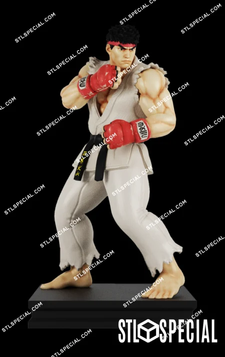 Ryu STL Special 3D Model