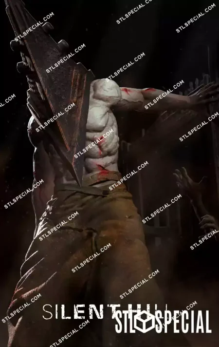 Pyramid Head from Silent Hill STL Model