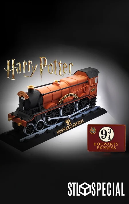 Hogwarts Express Train STL Special & 3MF