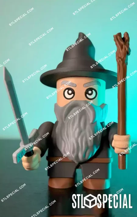 Gandalf STL Model Kit
