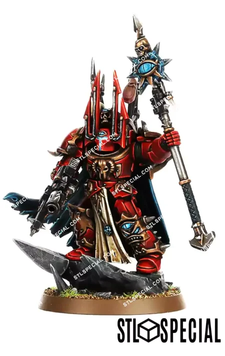 Sorcerer Lord in Terminator Armour STL Model