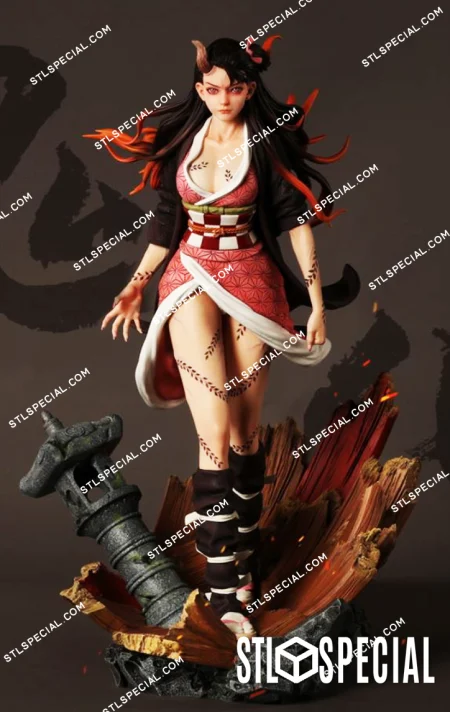 Demon Slayer Nezuko STL Special Files and 3D Model