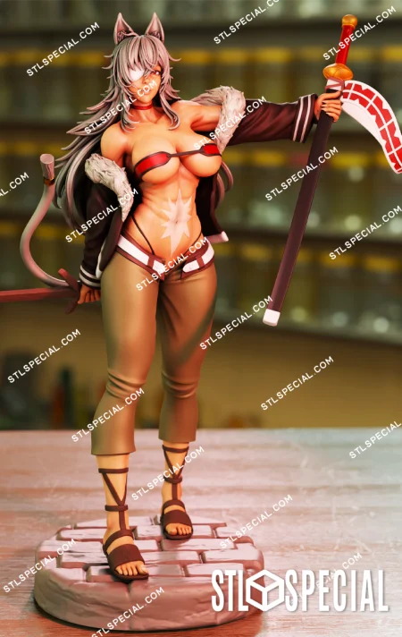Ghislaine Dedoldia NSFW STL 3D Model