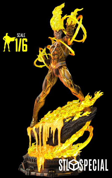 Firestorm DC Heroes STL Special File