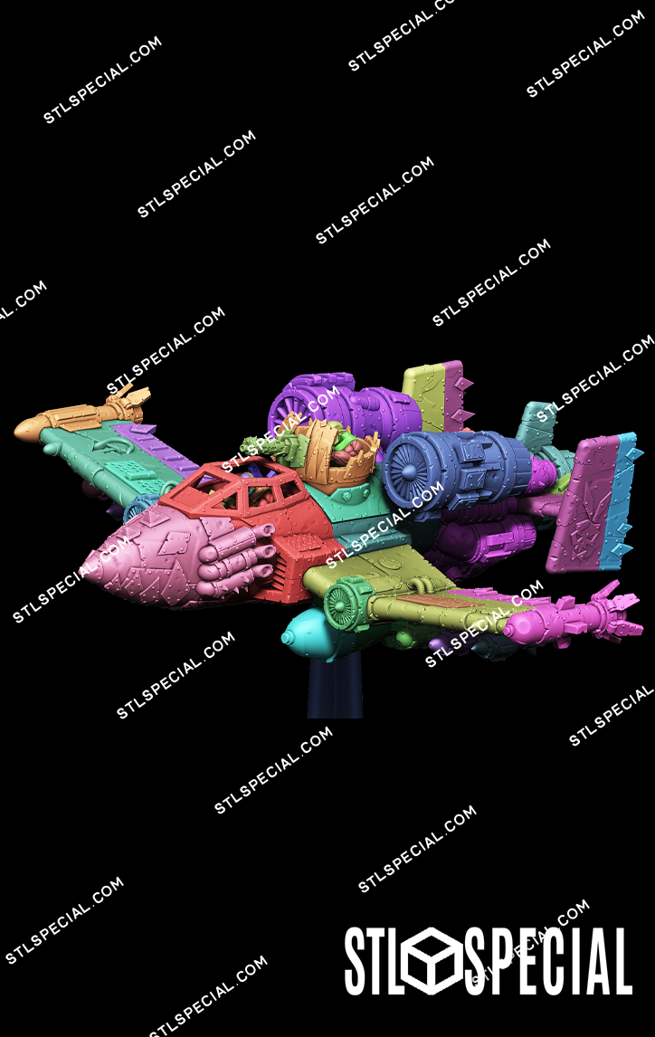 Orkaz Plane STL Special Files and 3D Model - Image 5