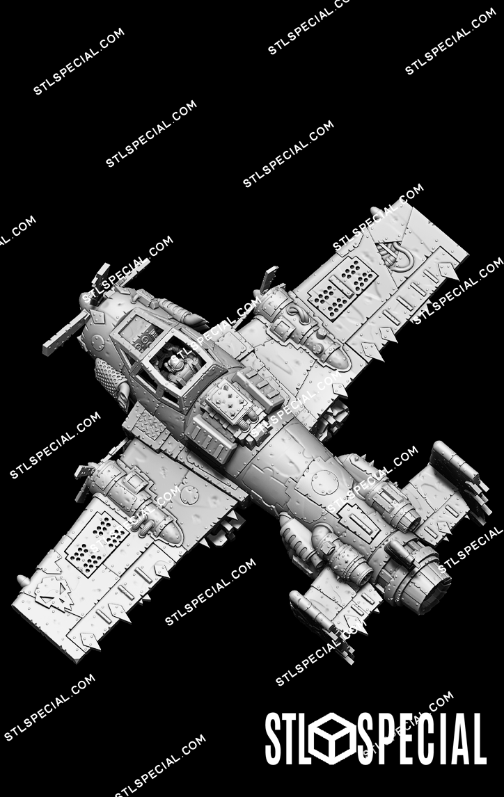 Orkaz Plane STL Special Files and 3D Model - Image 12