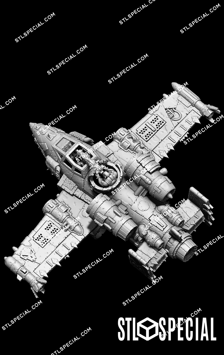 Orkaz Plane STL Special Files and 3D Model - Image 11