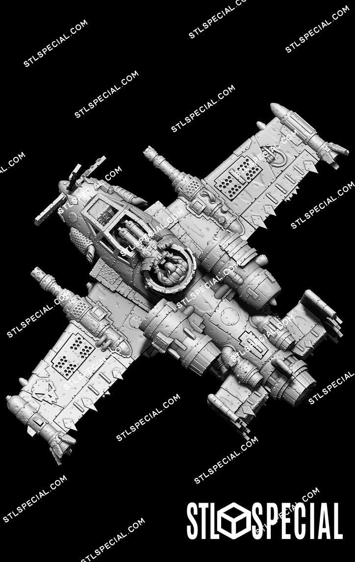 Orkaz Plane STL Special Files and 3D Model - Image 10