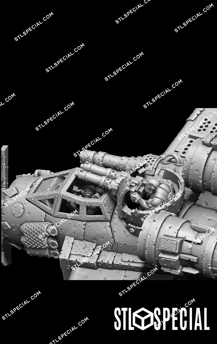 Orkaz Plane STL Special Files and 3D Model - Image 8
