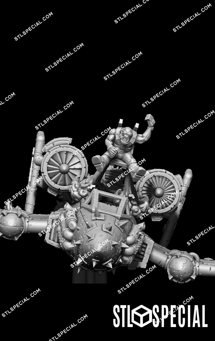 Orkaz Plane STL Special Files and 3D Model - Image 7