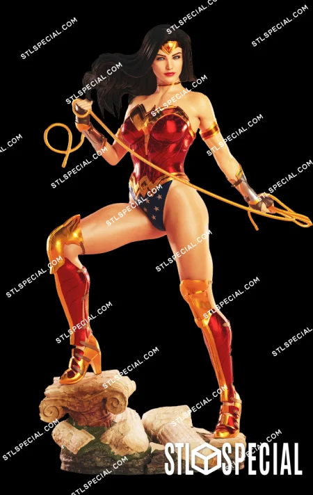Wonder Woman STL 3D Model