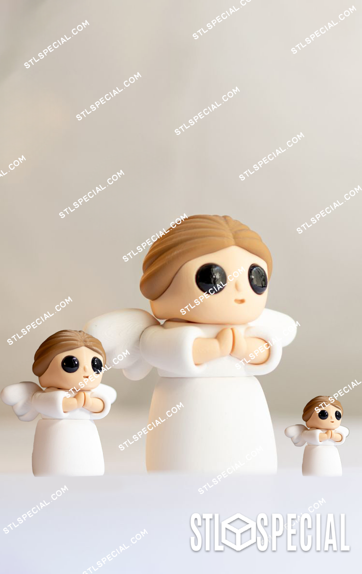 Flexi Tiny Angel STL Special and 3MF