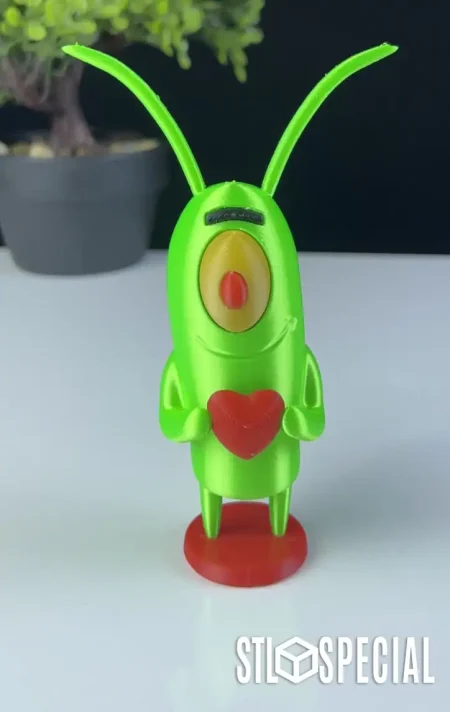 Valentine Plankton 3D Print STL Files