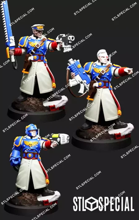 Cadian Castellan STL 3D models