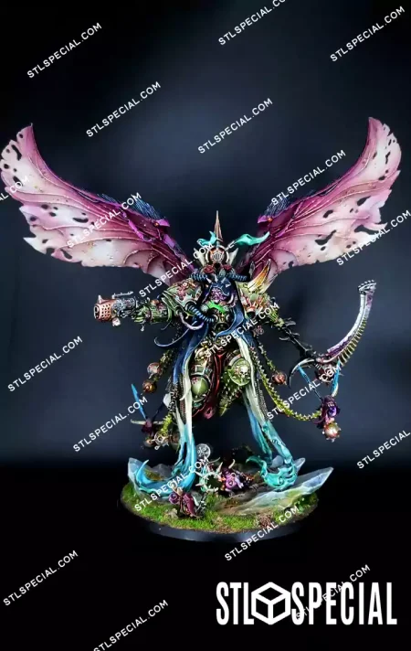 Mortarion Daemon Primarch of Nurgle STL Model