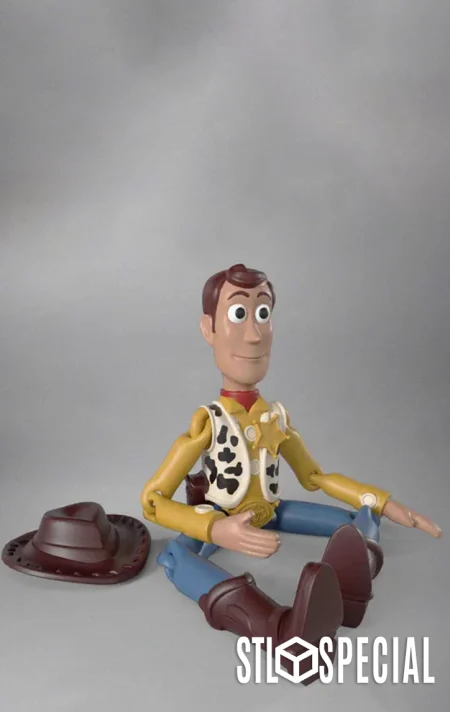 Toy Story – Articulated Woody 3D Print STL Files