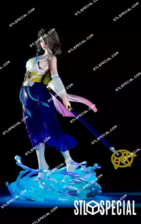 Yuna Final Fantasy STL 3D Model