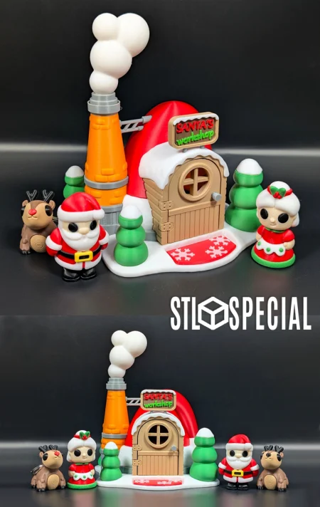 Santa’s Workshop STL Pack