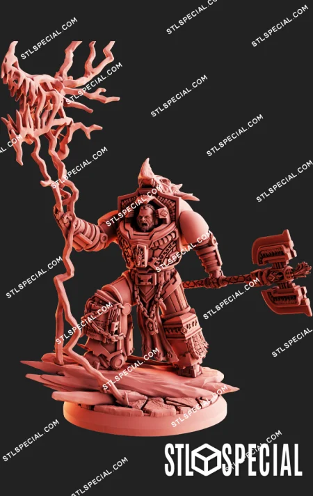 Fire Lizard Scribesman STL Special Files and 3D Model