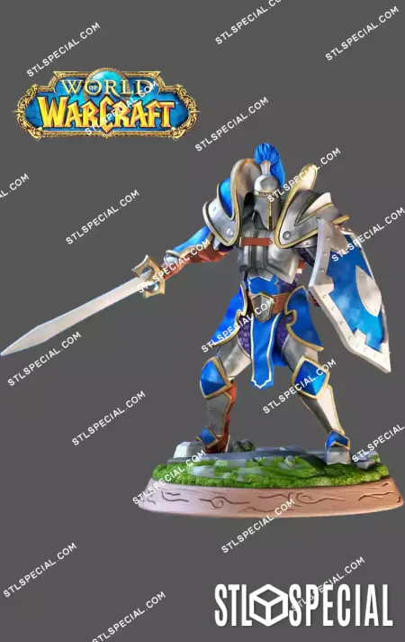 The Footman Knight STL Files and 3D Model