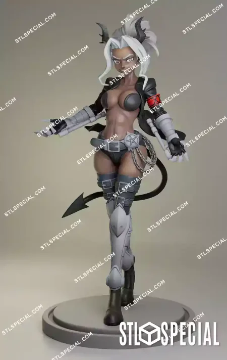 Helltaker Judgment STL 3D Model