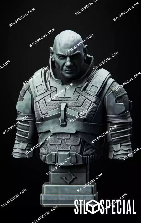 Count Glossu Rabban Bust STL Files