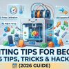 3D Printing Tips for Beginners 15 Tips, Tricks & Hacks (2026 Guide)