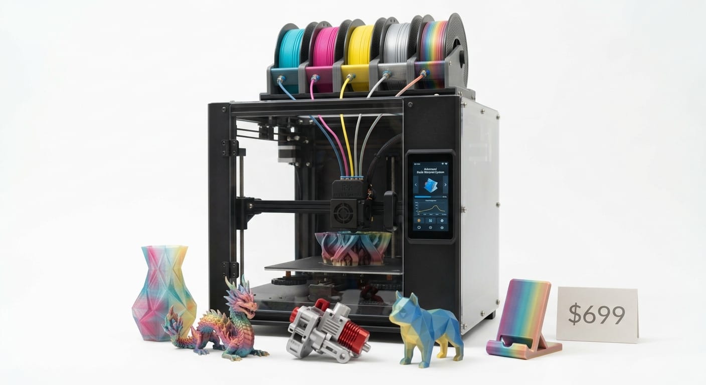 Advanced beginner 3D printer with touchscreen around $700