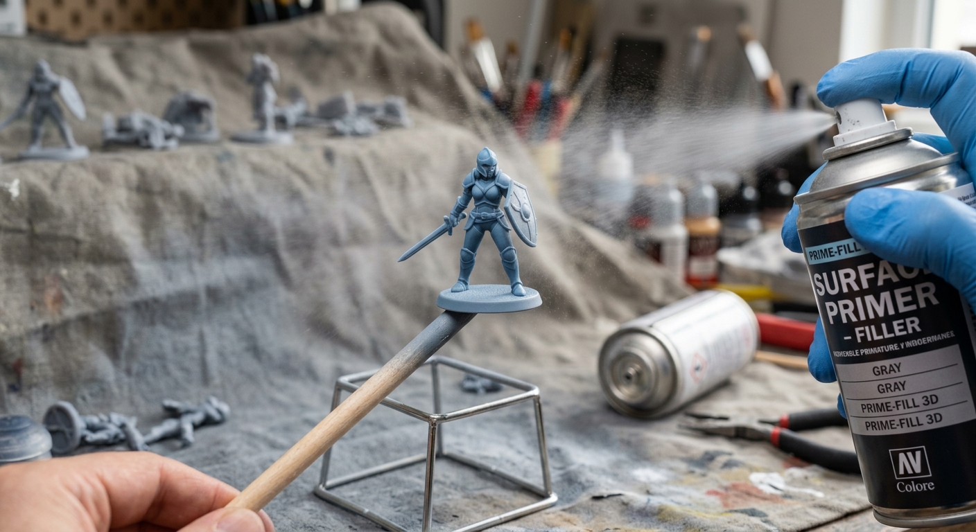 Fill Layer Lines with Filler Primer