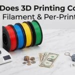 How Much Does 3D Printing Cost in 2026 (Printers, Filament & Per-Print Pricing)