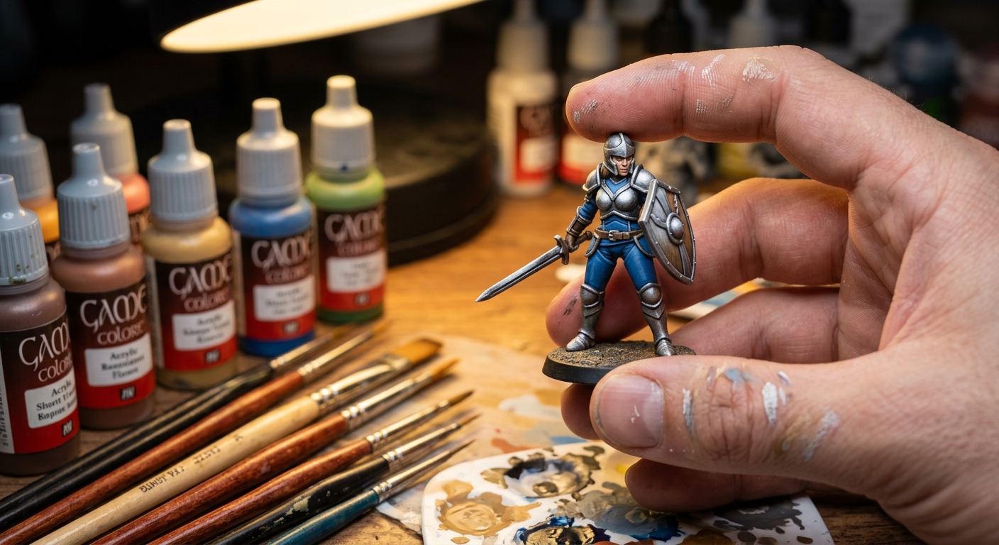 How to Paint 3D Printed Miniatures