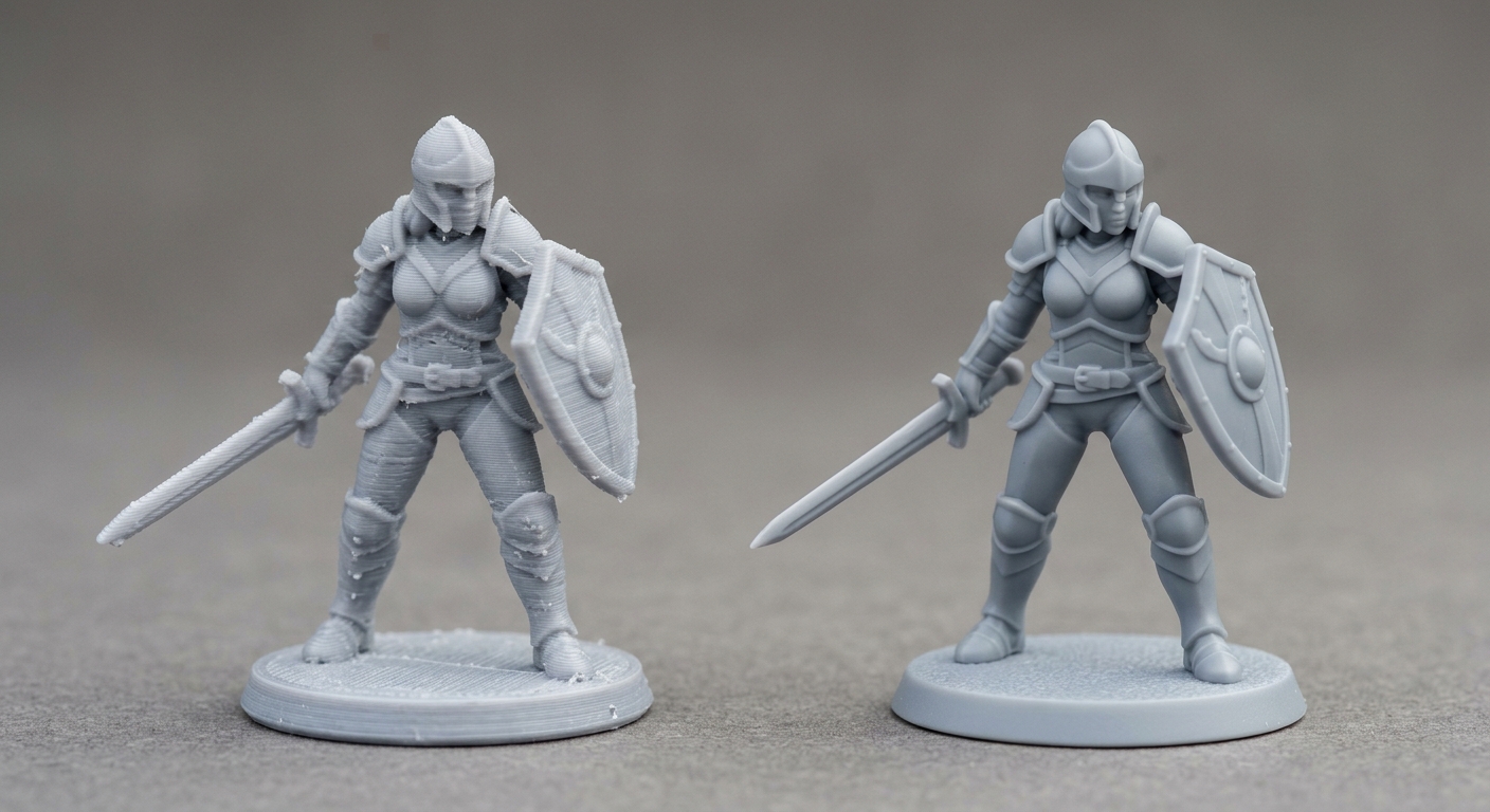 Why 3D Printed Miniatures Need Extra Prep